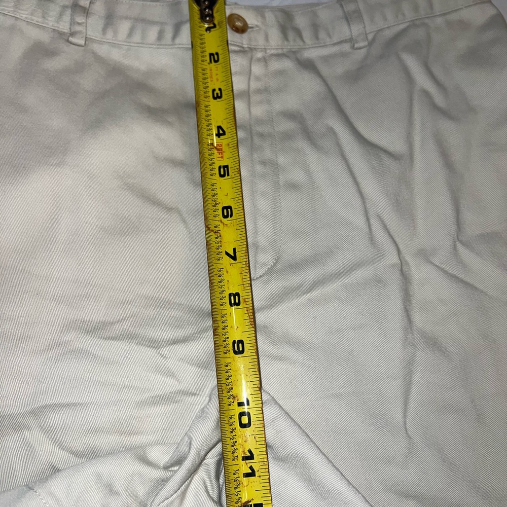 Vintage Y2K Ralph Lauren Sport Chino Sport Shorts EUC Ultra High Waist Khaki - Picture 6 of 8